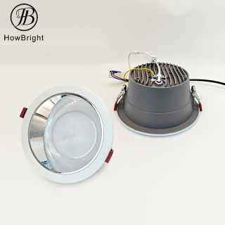 Faretto LED da incasso antiriflesso per uso commerciale