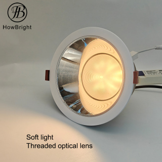 Faretto LED da incasso antiriflesso per uso commerciale