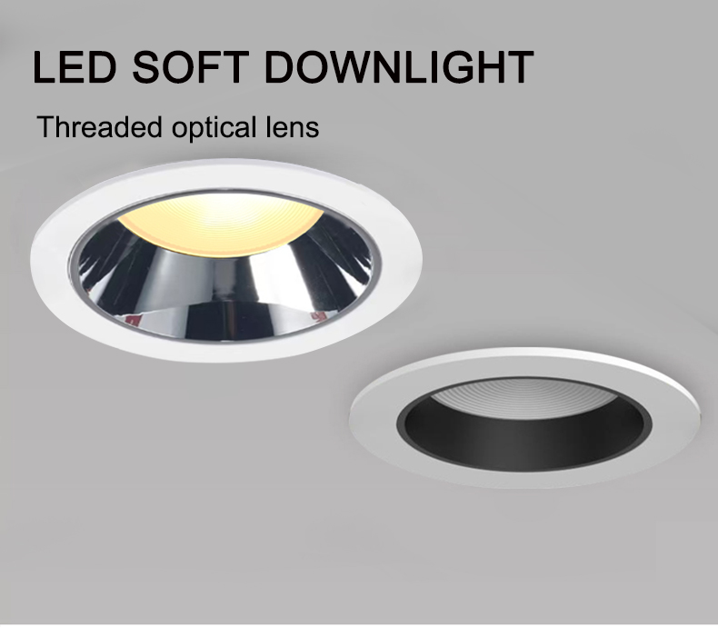 LED recessed spotlight