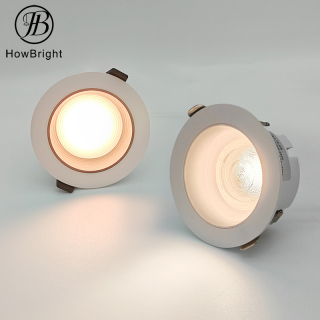 Faretto LED da incasso a cornice larga da 7W, 3000K, 75 mm