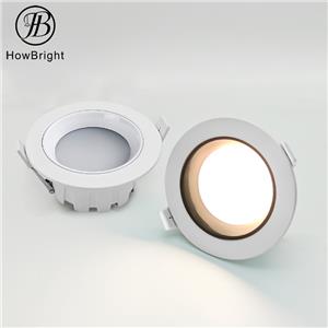 6W/12W Aluminum Soft Light LED Recessed Downlight