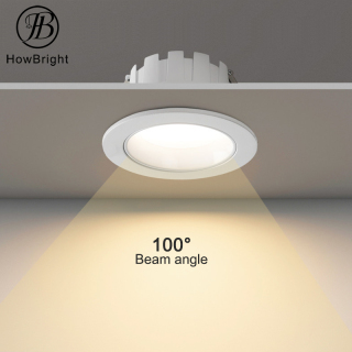 6W/12W Aluminum Soft Light LED Recessed Downlight