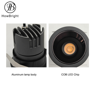 12W IP65 LED Anti-Glare Recessed Downlight