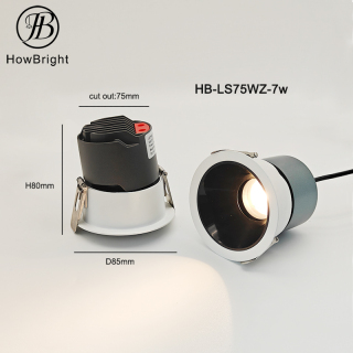 Aluminum Adjustable Recessed Downlight