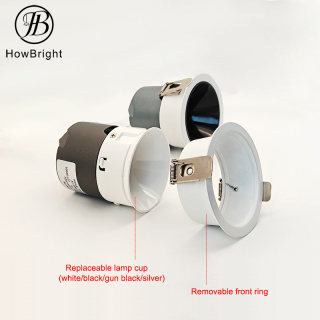 Aluminum Adjustable Recessed Downlight