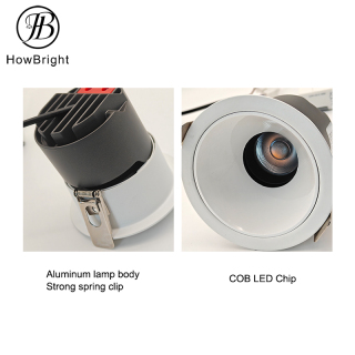 Aluminum Adjustable Recessed Downlight