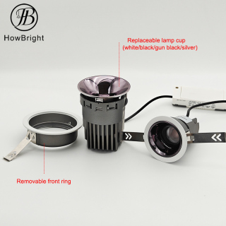 Mins Adjustable Anti-Glare LED Recessed Spotlight
