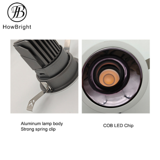Mins Adjustable Anti-Glare LED Recessed Spotlight