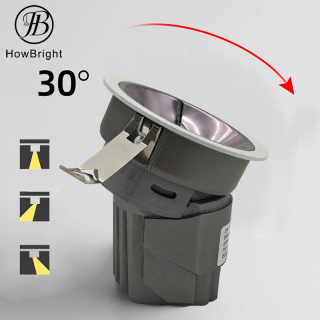 Mins Adjustable Anti-Glare LED Recessed Spotlight