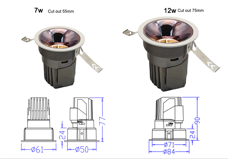 Anti-Glare LED Spotlight Anti-Glare LED Spotlight