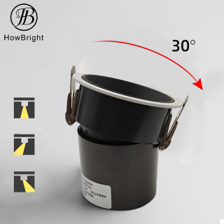 مصباح قاد غائر من الألومنيوم بقوة 7 واط