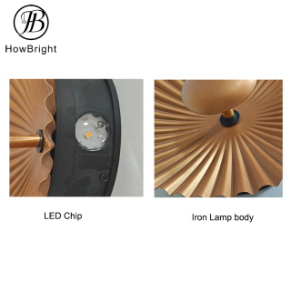 Настенный светодиодный светильник с рассеянным свечением для гостиной