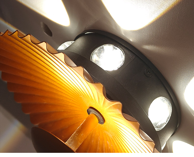 Sunburst LED Wall Light