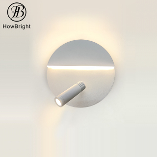 Minimalist Round Dual Light Source LED Wall light