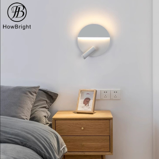 Minimalist Round Dual Light Source LED Wall light