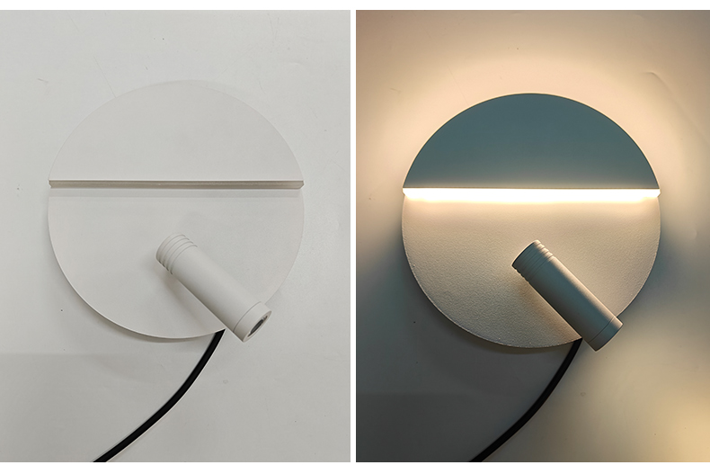 Dual Light Source LED Wall light