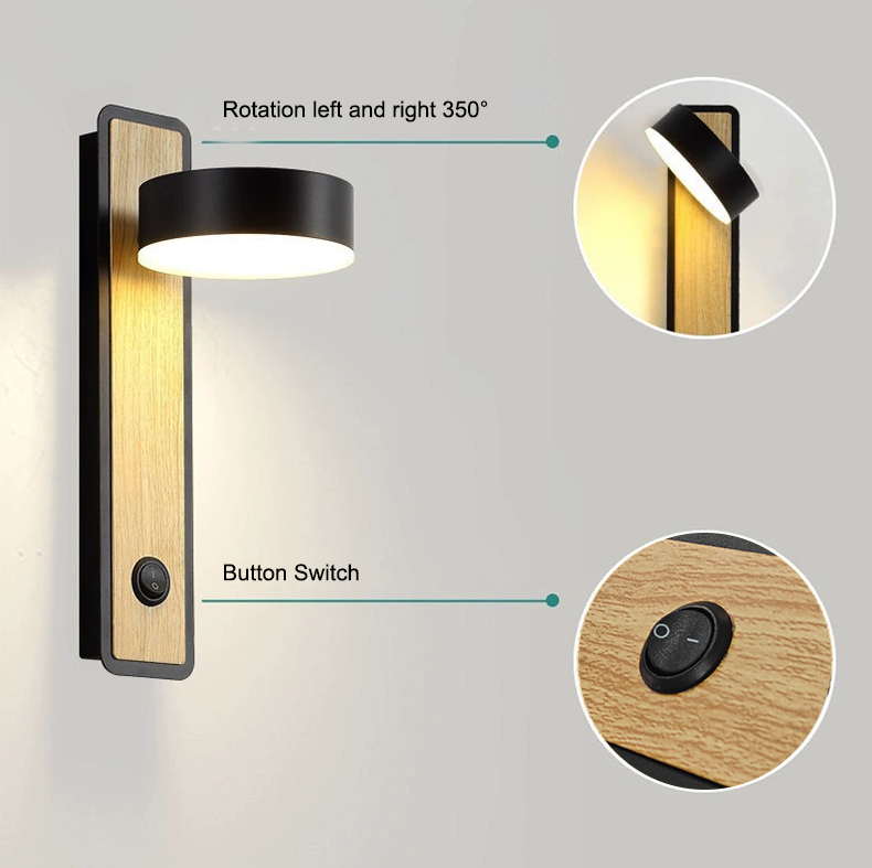 Wood color LED Lighting