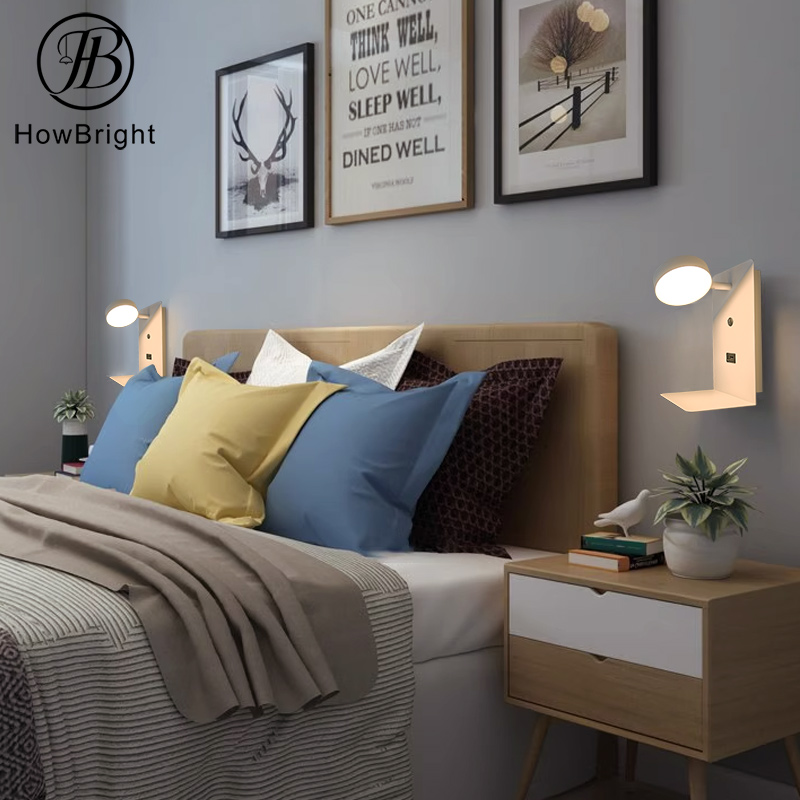 Adjustable Bedside Wall Lamp