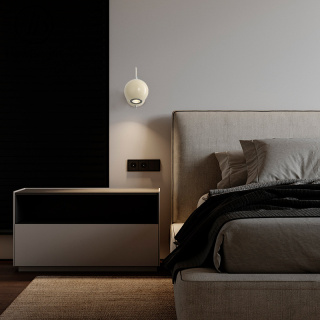 Indoor Round Rotation Metal LED Wall Lamp