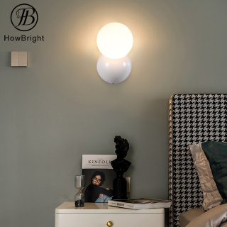 G9 Glass Shade LED Wall Light for Bedroom