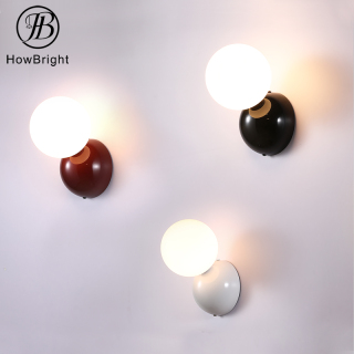 G9 Glass Shade LED Wall Light for Bedroom