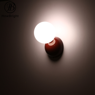 G9 Glass Shade LED Wall Light for Bedroom