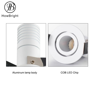 Modern Commercial LED Mini Recessed downlight
