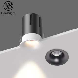 Indoor Aluminum curve design LED Recessed Mini Spotlight