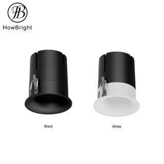 Indoor Aluminum curve design LED Recessed Mini Spotlight