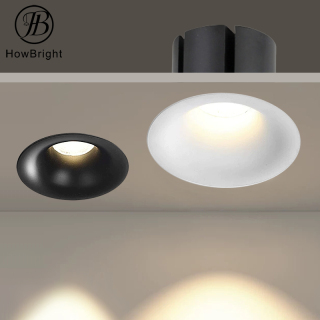 Aluminum 3W-15W Curved LED Recessed Downlight