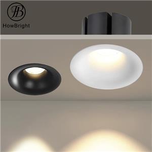 Aluminum 3W-15W Curved LED Recessed Downlight