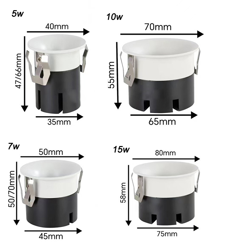 Aluminum LED Ceiling Downlight