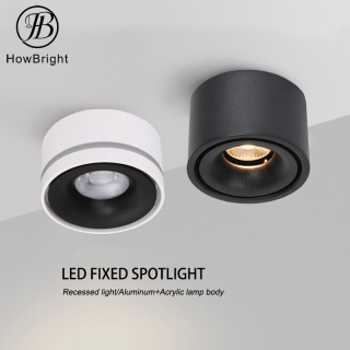 Aluminum Anti-Glare LED COB Ceiling Downlight for Hotel