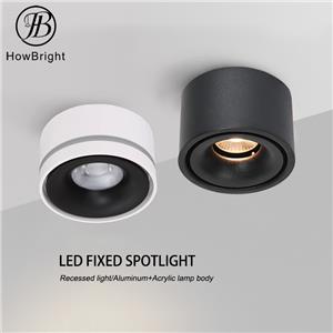 Aluminum Anti-Glare LED COB Ceiling Downlight for Hotel