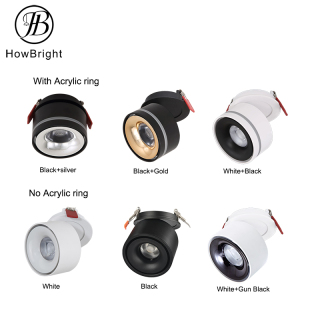 Commercial Aluminum 12W Adjustable LED Downlight