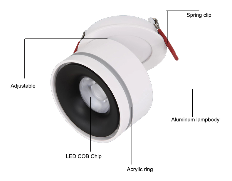 Aluminum LED Downlight Aluminum LED Downlight