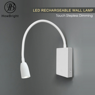LED Portable Rechargeable Reading Wall Lamp