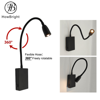 LED Portable Rechargeable Reading Wall Lamp