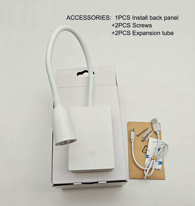 Rechargeable wall lamp