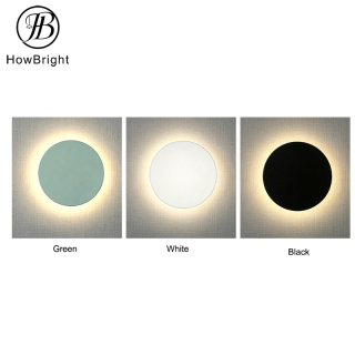 Modern Round Dimmable LED Rechargeable Wall Sconce