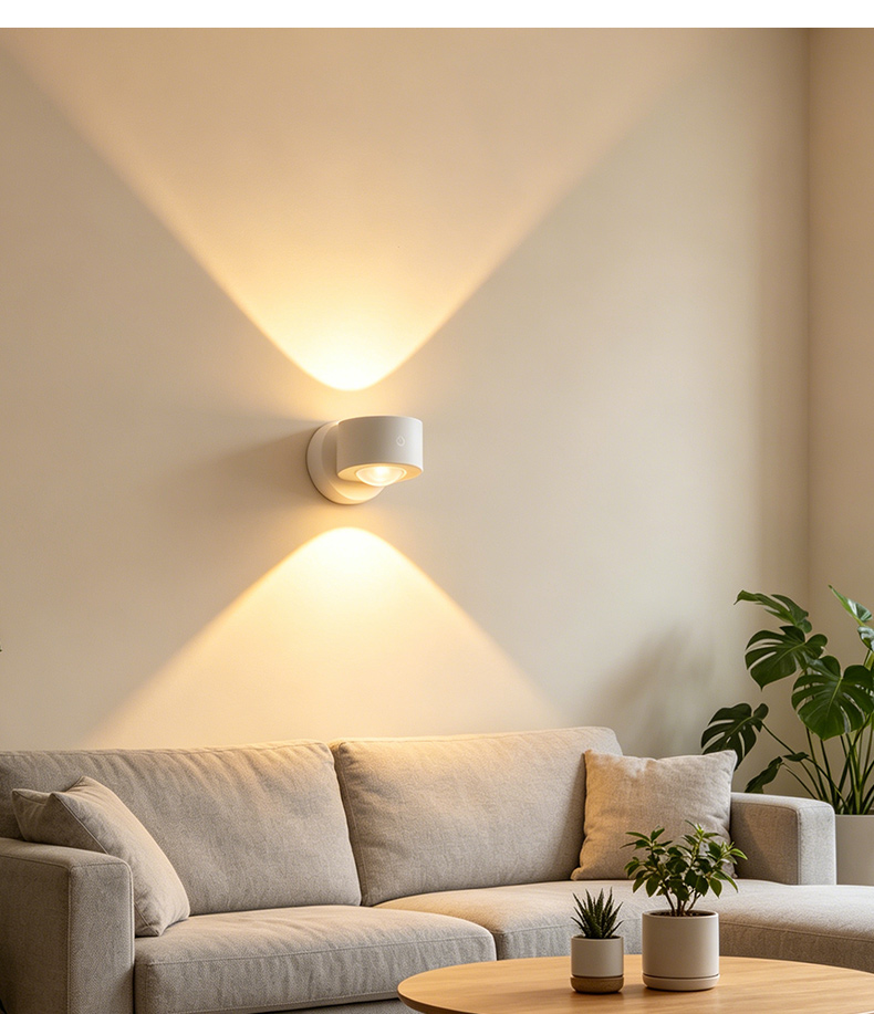 350° Rotatable Wall Lamp