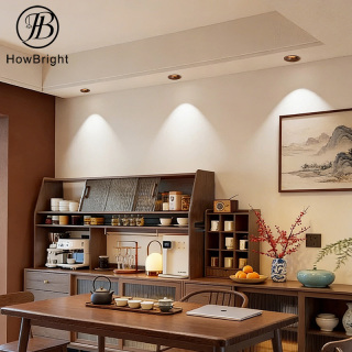 Curved Frameless Anti-Dazzle Alumium LED Embedded Downlight
