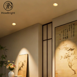 Curved Frameless Anti-Dazzle Alumium LED Embedded Downlight