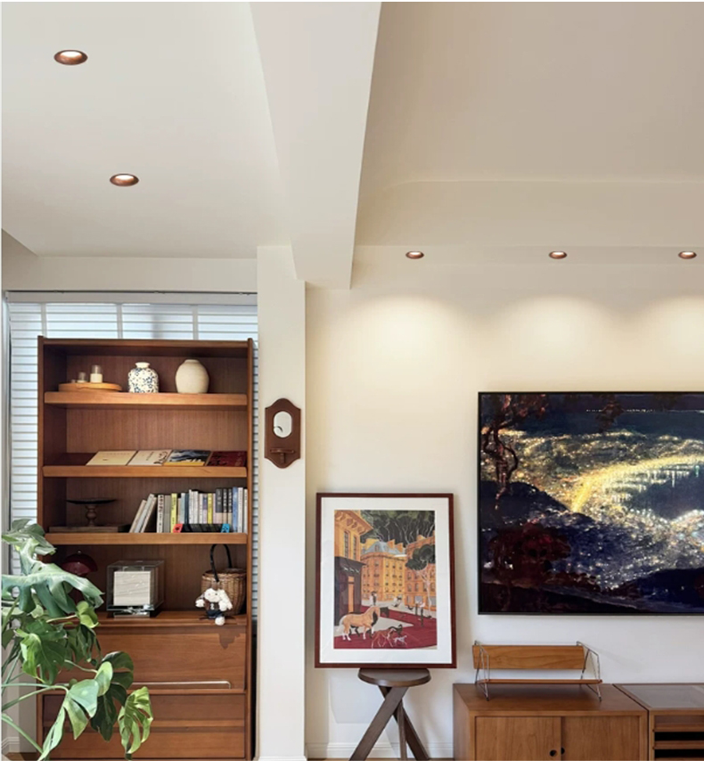 Wood Color LED Downlight