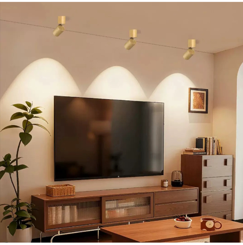 Wood Color LED Light