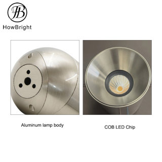 Aluminum Rotatable LED Surface Mounted Celing Downlight