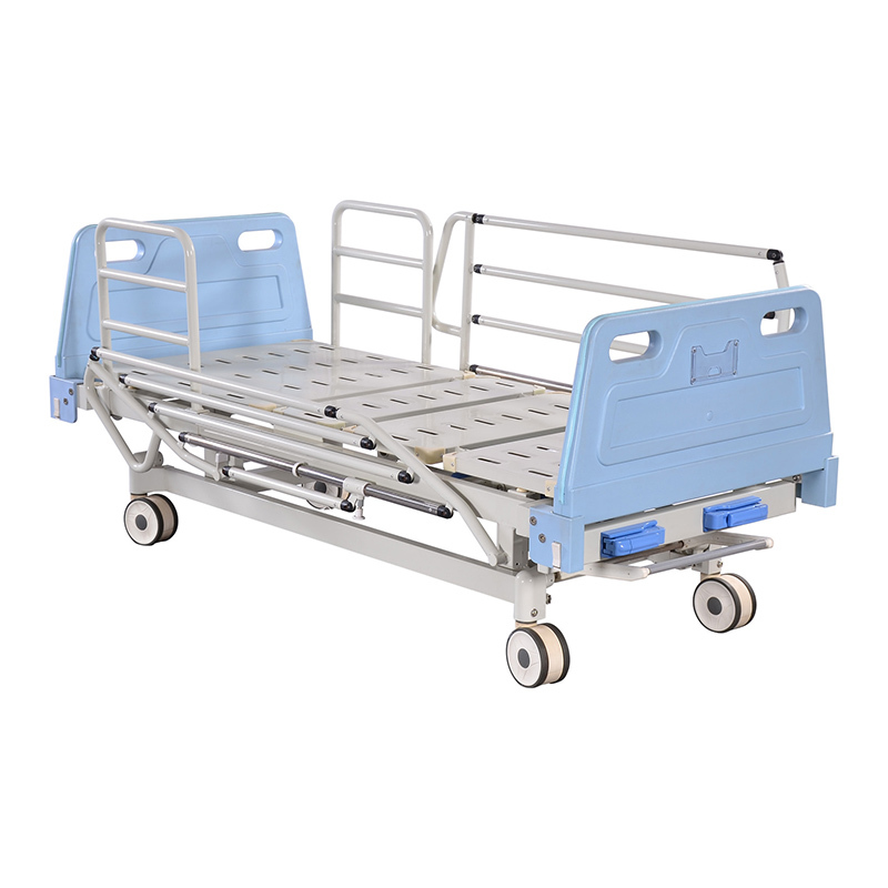 Supply 2 Crank Hospital Bed With Collapsible Side Rail Wholesale