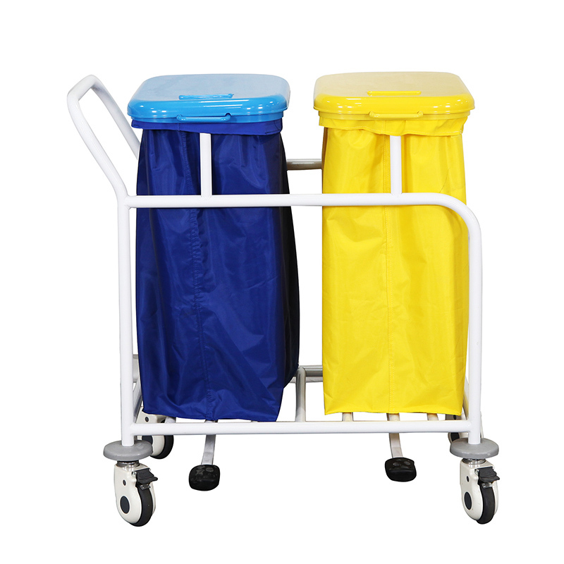 Supply Clean And Soiled Linen Trolley With Lip Wholesale Factory GUANGDONG BOSSAY MEDICAL