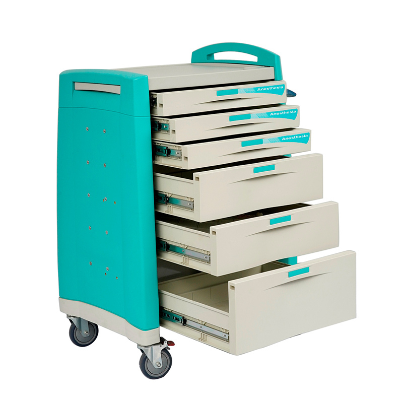 Supply Anesthesia Cart Drug Emergency Trolley Wholesale Factory