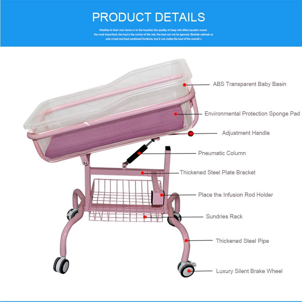 Supply Hospital Newborn Baby Bed Carts Wholesale Factory